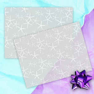 Papier Mousseline Papier de papier de papier gris argenté Motif Star