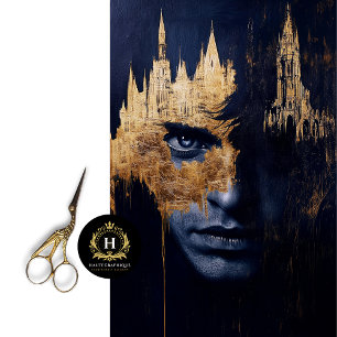 Papier Mousseline Papier de papier Frankenstein Decoupage