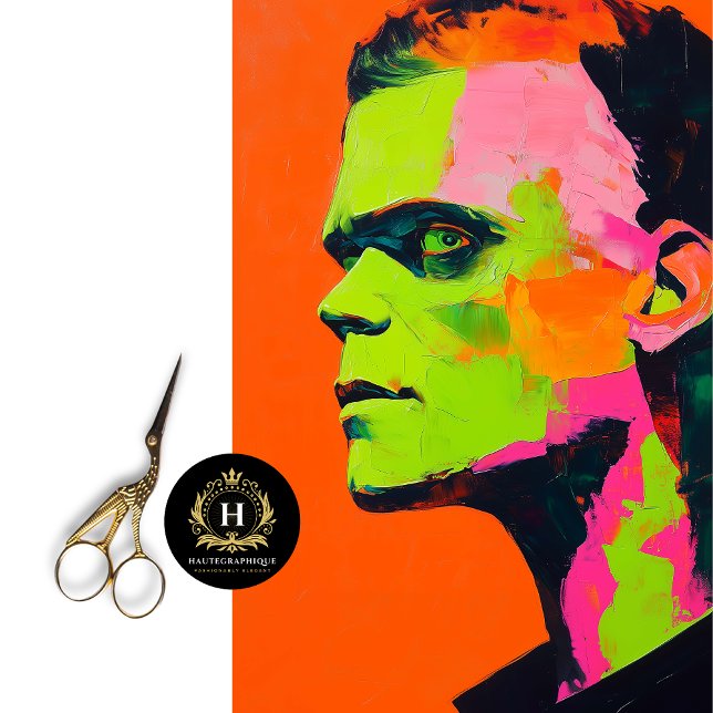 Papier Mousseline Papier de papier Frankenstein Decoupage (Créateur téléchargé)