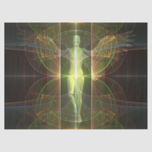 Papier Mousseline papier de tissu androïde (Recto)