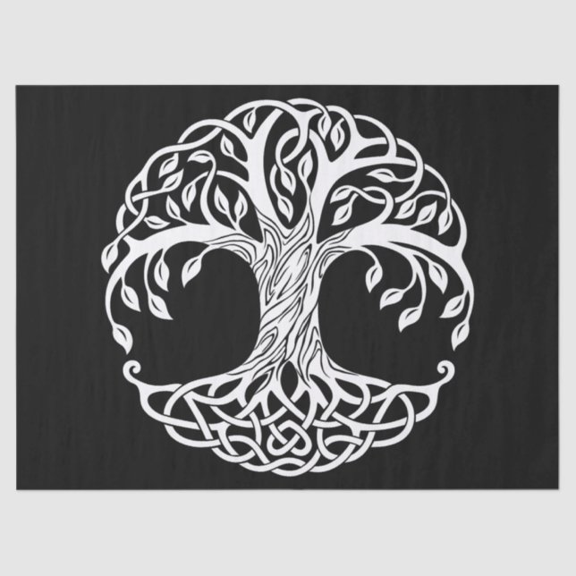 Papier Mousseline papier de tissu d'arbre céleste (Recto)