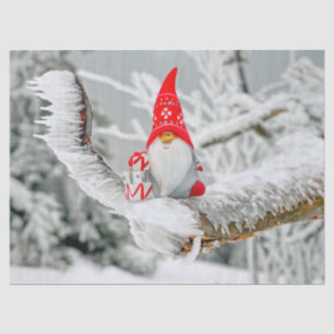 Papier Mousseline Papier de tissu de gnome de père Noël