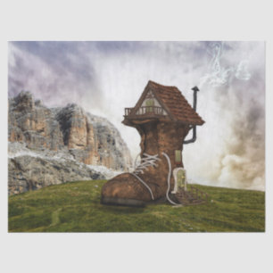 Papier Mousseline papier de tissu de la maison de chaussures