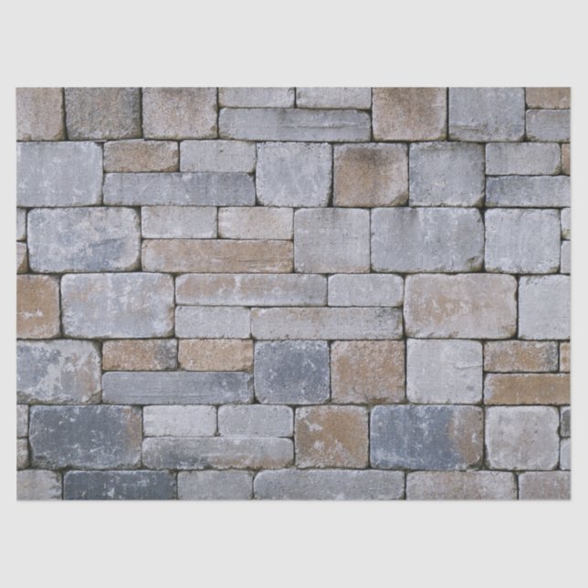 Papier Mousseline papier de tissu de la paroi du jardin (Recto)