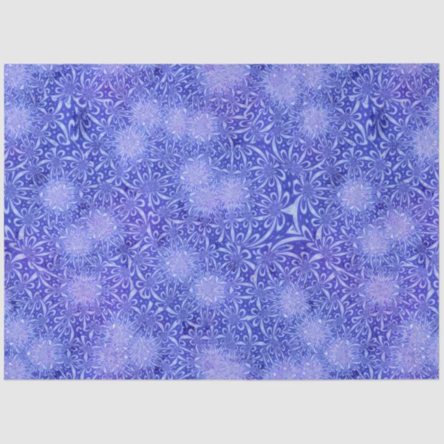 Papier Mousseline papier de tissu de la passion pourpre (Recto)