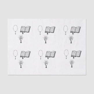 Papier Mousseline Papier de tissu de la Sainte Communion