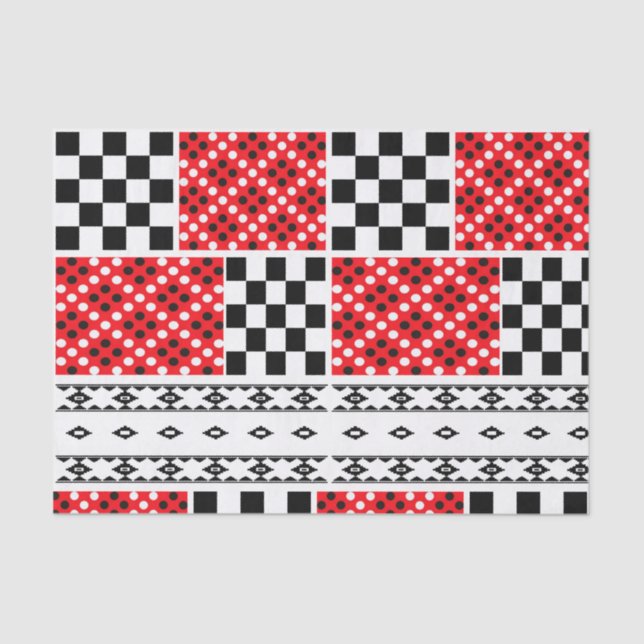 Papier Mousseline Papier de tissu décoratif (Recto)