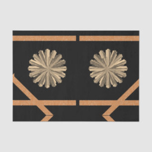 Papier Mousseline Papier de tissu décoratif Floral