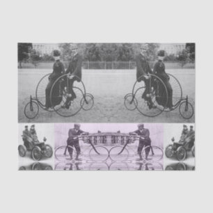 Papier Mousseline Papier de tissu décoratif photos vintages