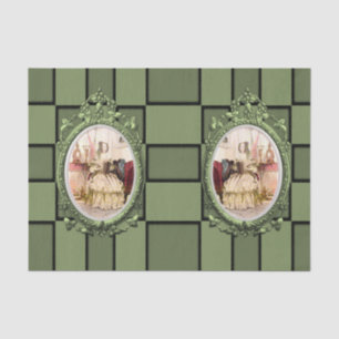 Papier Mousseline Papier de tissu décoratif photos vintages