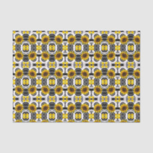 Papier Mousseline Papier de tissu décoratif Tournesol