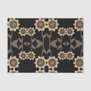 Papier Mousseline Papier de tissu décoratif Tournesol