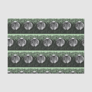 Papier Mousseline Papier de tissu décoratif Wolf