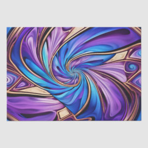 Papier Mousseline papier de tissu en spirale vive