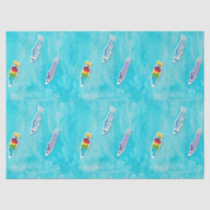 Papier Mousseline Papier de tissu Koinobori