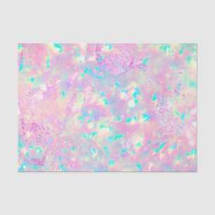 Papier Mousseline papier de tissu opal rose brillant