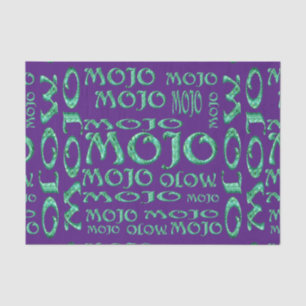 Papier Mousseline Papier de tissu pourpre mojo