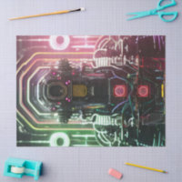 Papier de tissu Robot 1