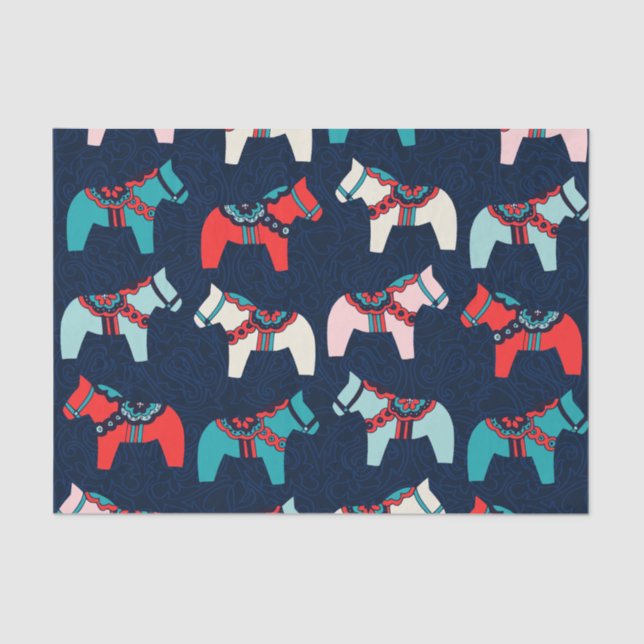 Papier Mousseline Papier de tissus Dala Hors (Recto)