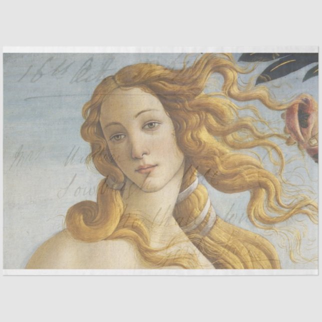 Papier Mousseline Papier de tissus de découpage de meubles Venus (Recto)