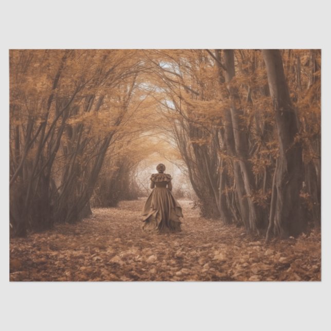 Papier Mousseline Papier de tissus de découpage - Whispers of the Wi (Recto)