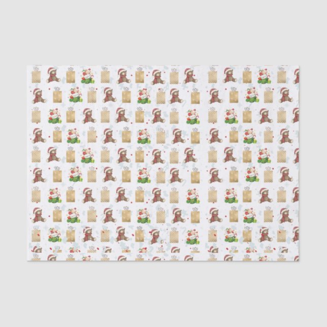 Papier Mousseline Papier de tissus Design03 (Recto)