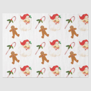 Papier Mousseline Papier de tissus du Motif de découpage vintage du