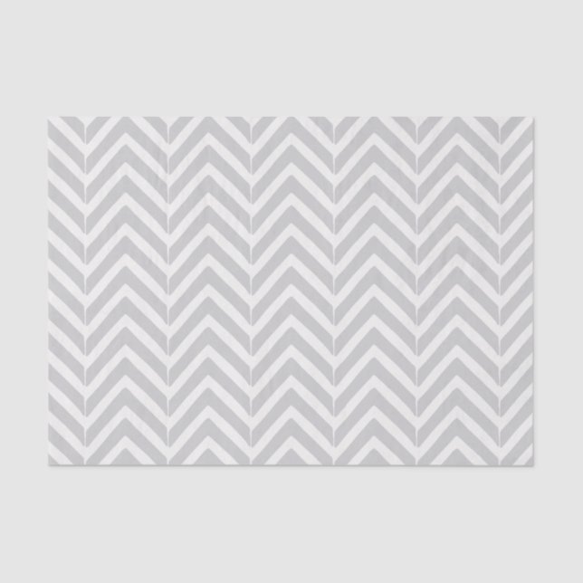 Papier Mousseline Papier de tissus Motif Chevron Zig Zag (Recto)