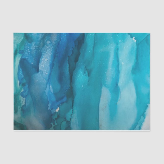 Papier Mousseline Papier de tissus Ocean Moods | Style #2 | Cadeaux (Recto)