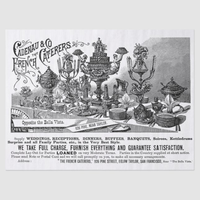 Papier Mousseline Papier de tissus ou de découpage français (Recto)