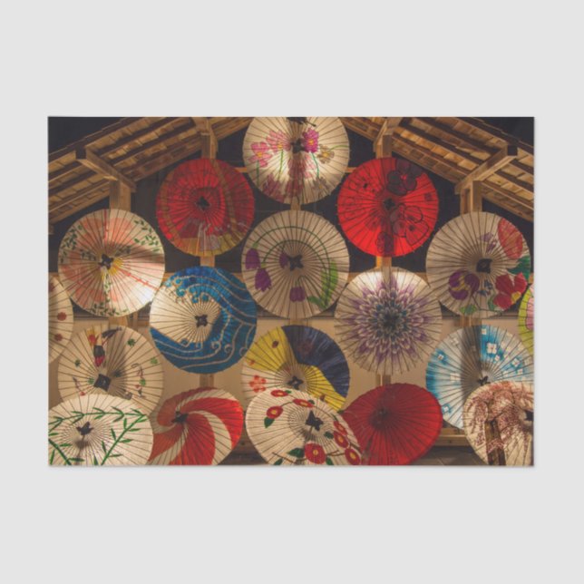 Papier Mousseline Papier de tissus Parasols lumineux (Recto)