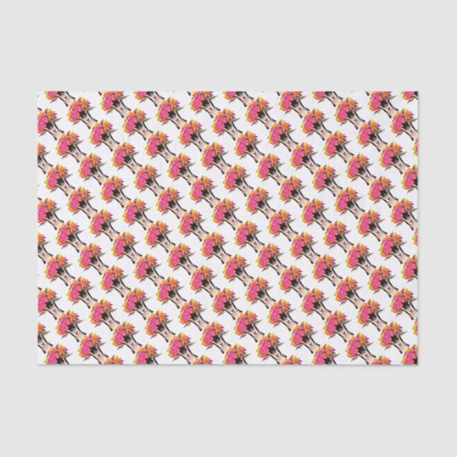 Papier Mousseline Papier de tissus - Posey the Goat (Recto)