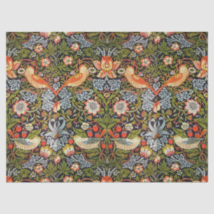 Papier Mousseline Papier de tissus - Sélecteur de fraises Art nouvea