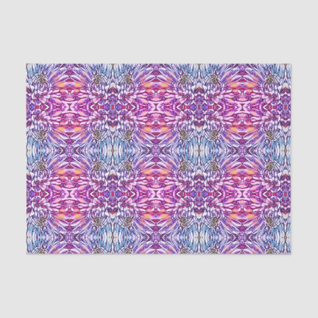 Papier Mousseline Papier de tissus SG Dahlia #4 (Recto)