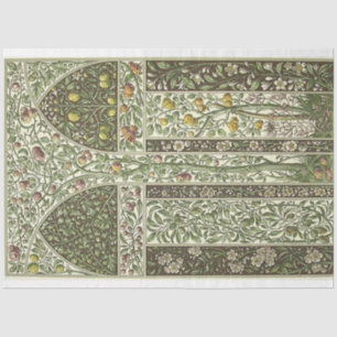 Papier Mousseline Papier déco citron Art Nouveau