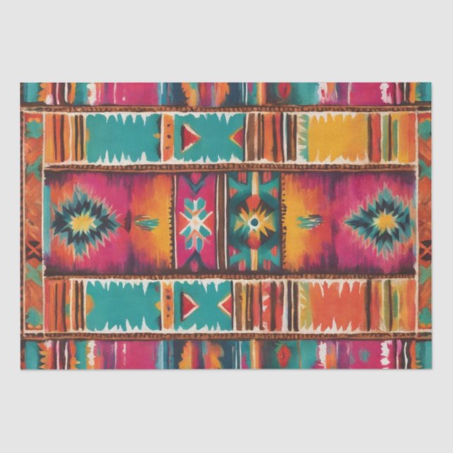 Papier Mousseline Papier découpage à impression générale Latino (Recto)