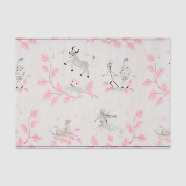 Papier Mousseline Papier d'emballage pour Baby shower (Recto)