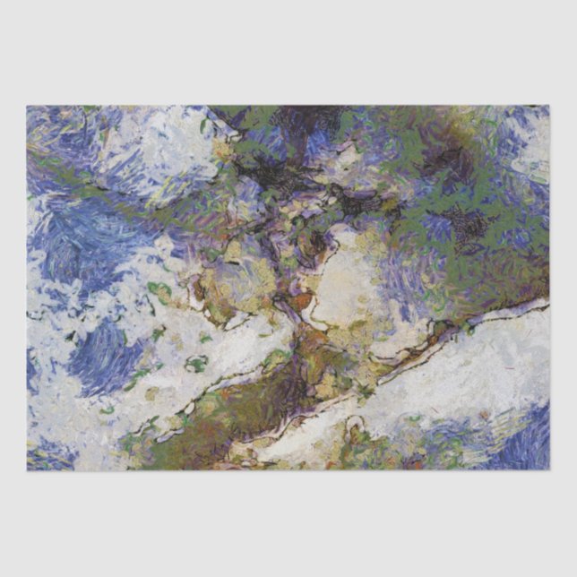 Papier Mousseline Papier d'enveloppement Beachy Vibe 1 (Recto)