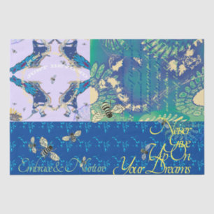 Papier Mousseline Papier d'enveloppement vintage Vogue