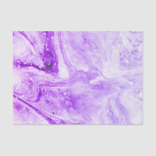 Papier Mousseline Papier en papier peint coulé marbré (Recto)