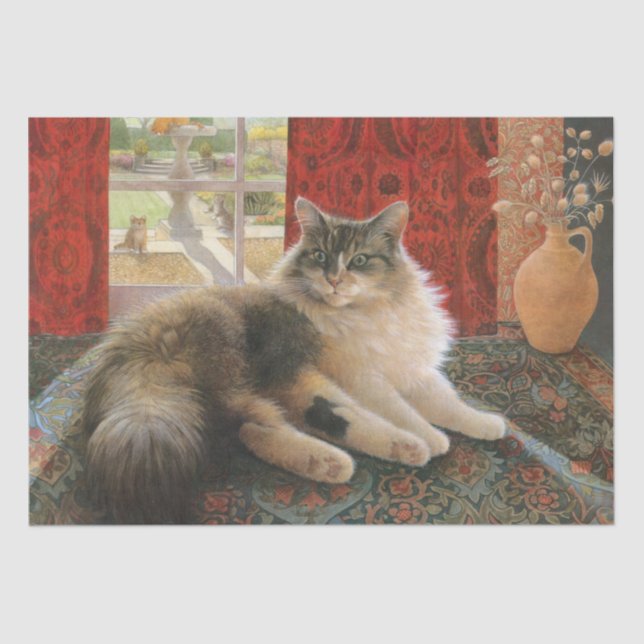 PAPIER MOUSSELINE PAPIER EN TISSU CAT (Recto)