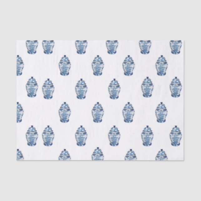 Papier Mousseline Papier en tissu de Ginger Jar (Recto)