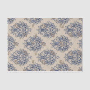 Papier Mousseline Papier Ephémère Motif Vintage baroque