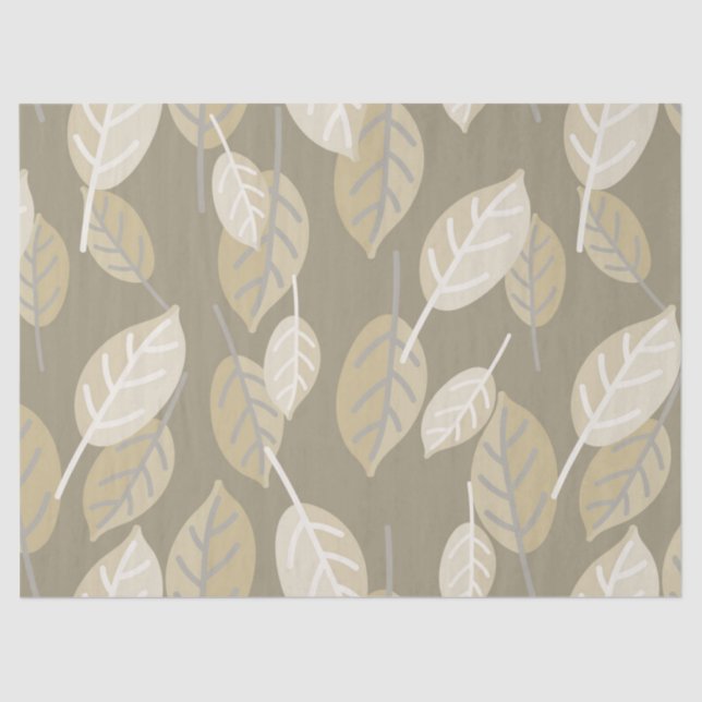 Papier Mousseline papier feuille à café (Recto)