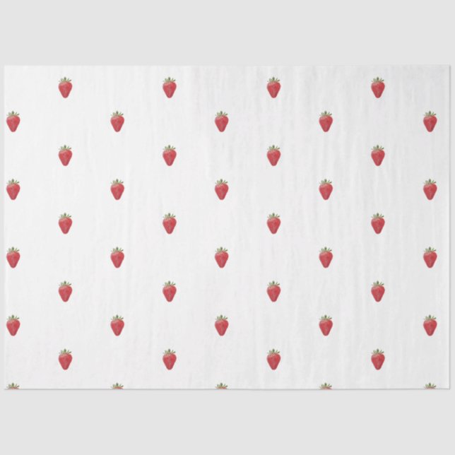 Papier Mousseline Papier fraise Tissu mini  (Recto)