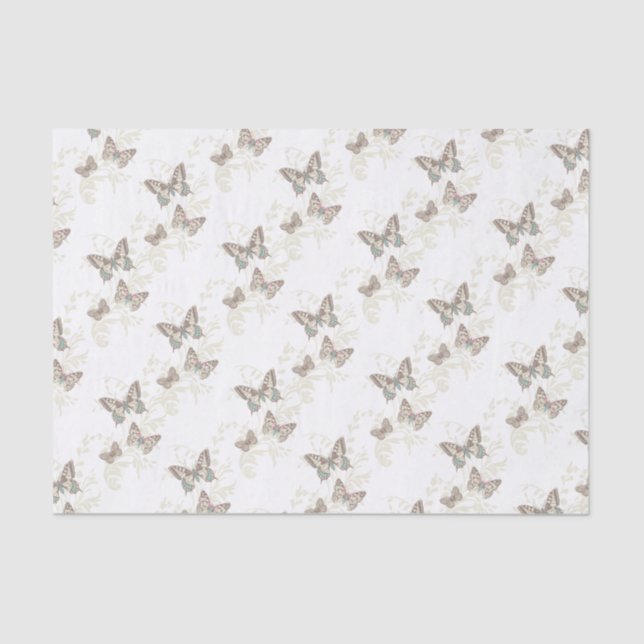 Papier Mousseline Papier mariage ou cadeau de fête (Recto)