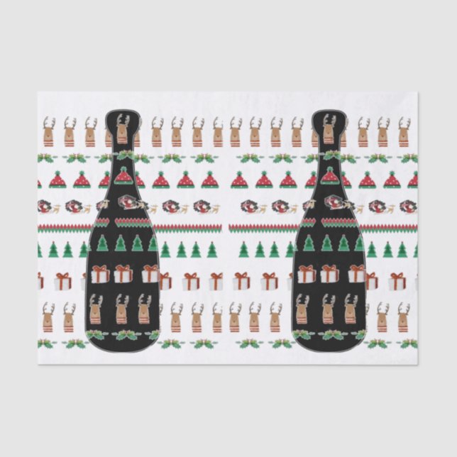 Papier Mousseline Papier papier pour cadeaux enveloppant maman, papa (Recto)