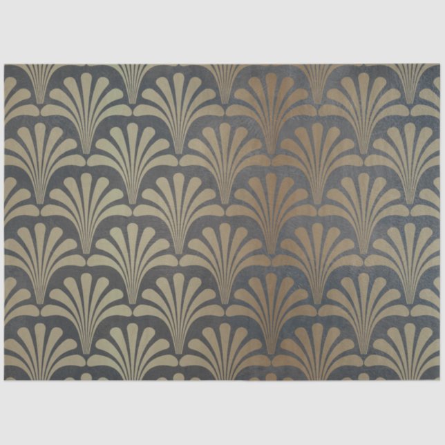 Papier Mousseline Papier Tissu Art Déco, Découpage (Recto)