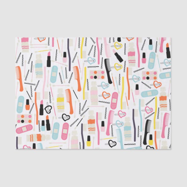 Papier Mousseline Papier Tissu Beauticien (Recto)