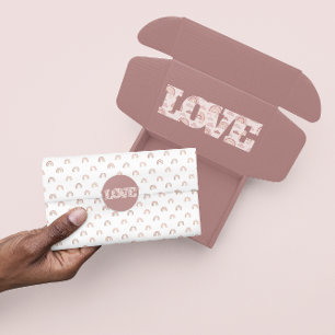 Papier Mousseline Papier Tissu Boho Rainbow